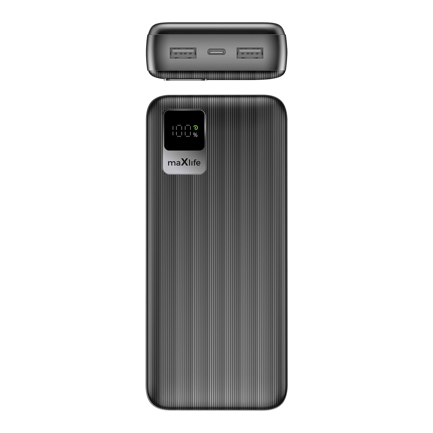 Maxlife power bank MXPB-07 20000 mAh czarny / 2