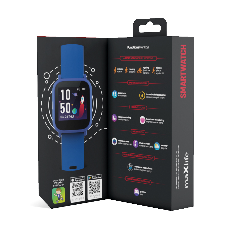 Maxlife smartwatch Kids MXSW-200 niebieski / 11