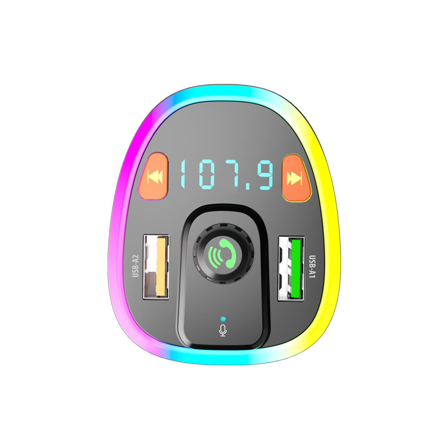 Maxlife transmiter FM BT MXFT-04 czarny / 2