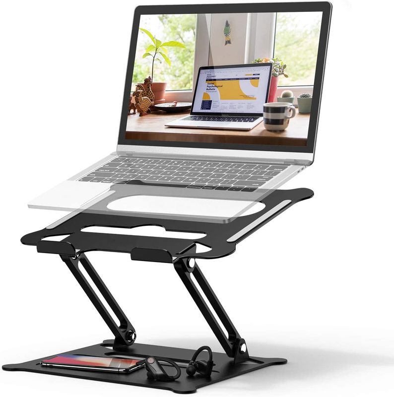 MAXXIMUS FOLD PRO LAPTOP STAND GRAY/SZARY, regulowana podstawka / 2