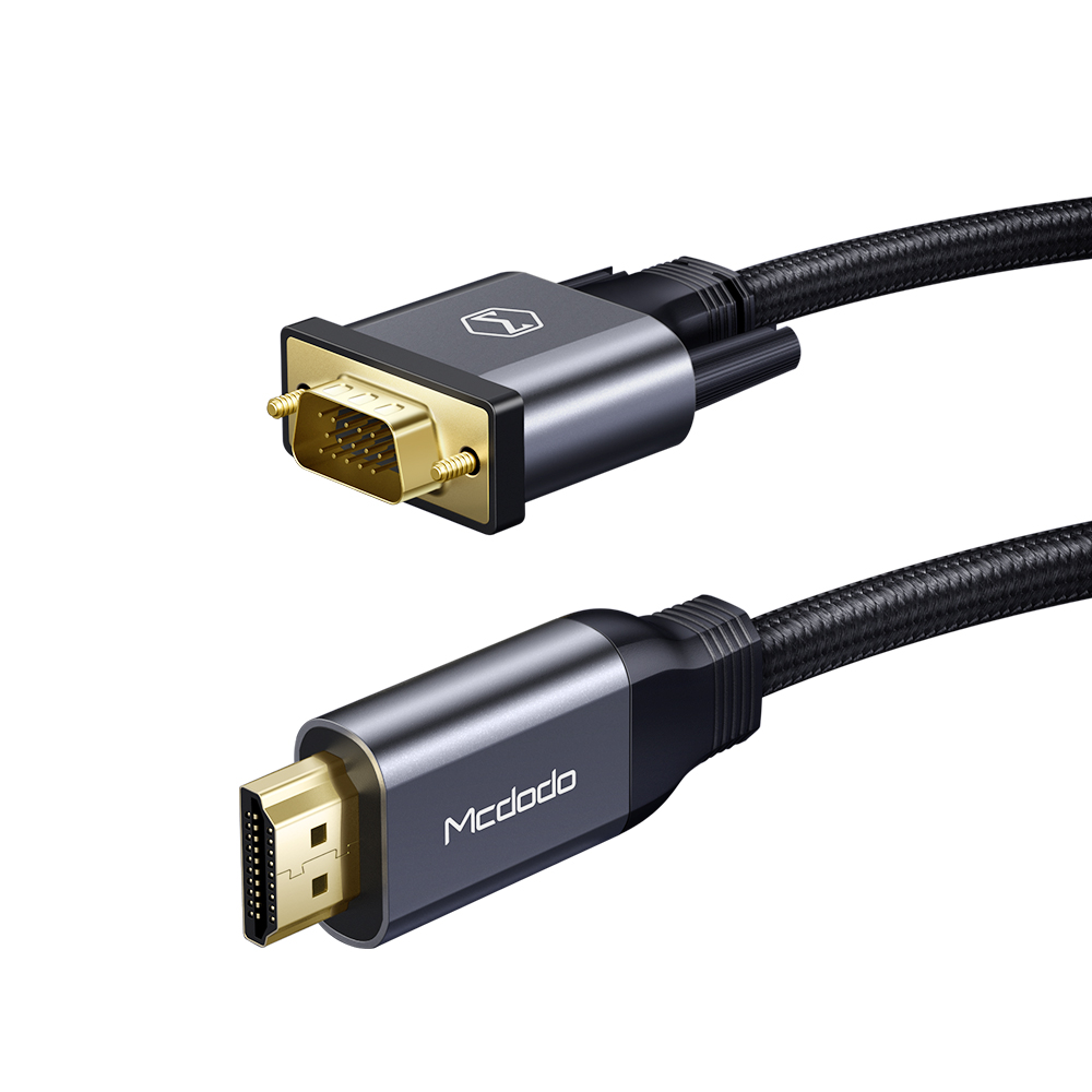 Mcdodo kabel HDMI do VGA dwukierunkowy czarny 2m CA-7770 / 2