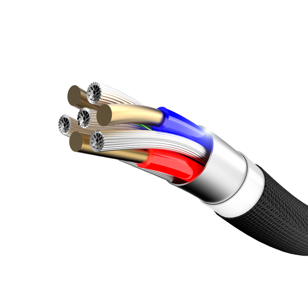 Mcdodo kabel Knight USB - Lightning 1,2 m czarny CA-3921 / 5
