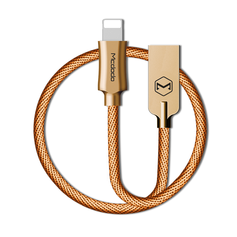Mcdodo kabel Knight USB - Lightning 1,2 m z�oty CA-3920