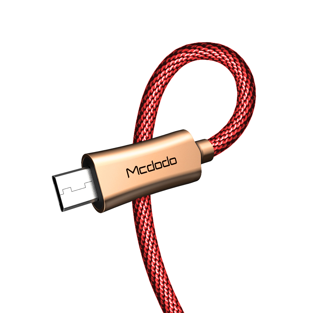 Mcdodo kabel Knight USB - microUSB 1,0 m czerwony CA-4404 / 4