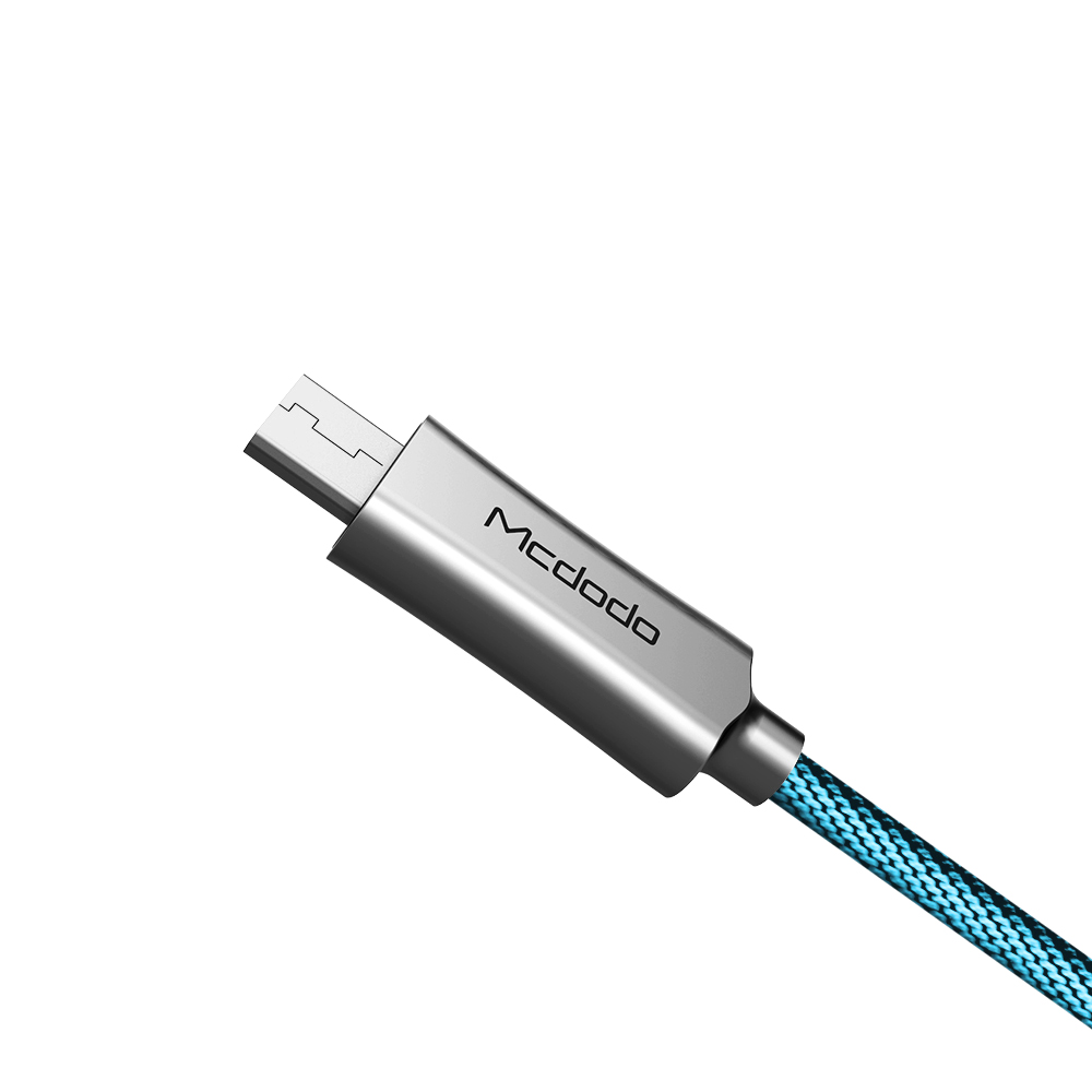Mcdodo kabel Knight USB - microUSB 1,0 m niebieski CA-4401 / 6