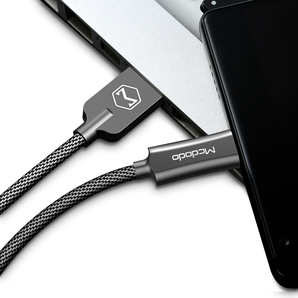 Mcdodo kabel Knight USB - microUSB 1,5 m czarny CA-4402 / 7