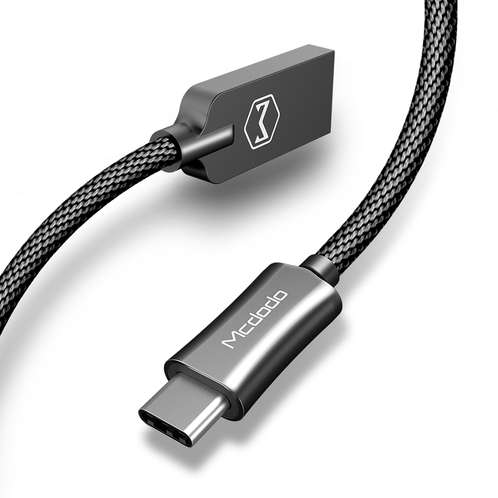 Mcdodo kabel Knight USB - USB-C 1,5 m czarny CA-4392 / 2