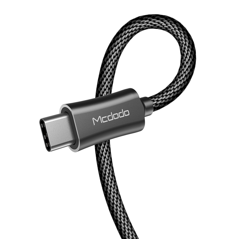 Mcdodo kabel Knight USB - USB-C 1,5 m czarny CA-4392 / 3