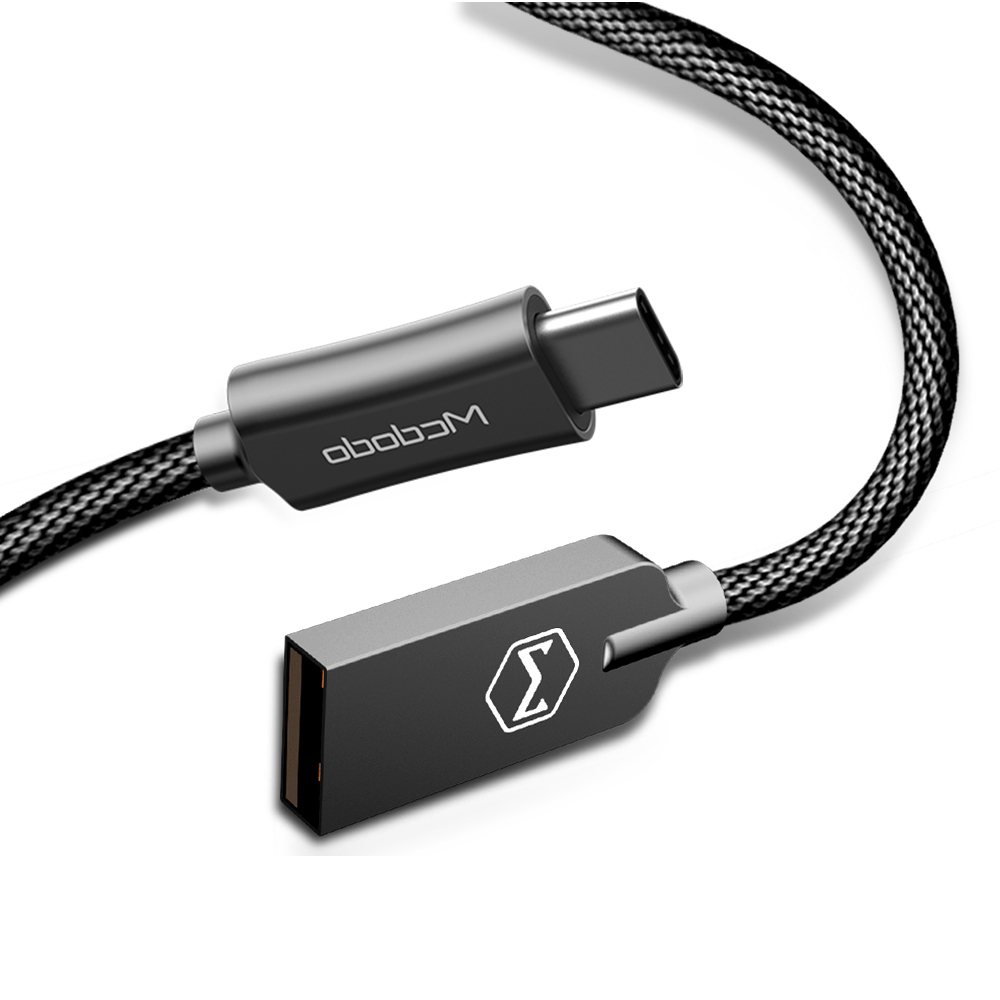 Mcdodo kabel Knight USB - USB-C 1,5 m czarny CA-4392 / 4