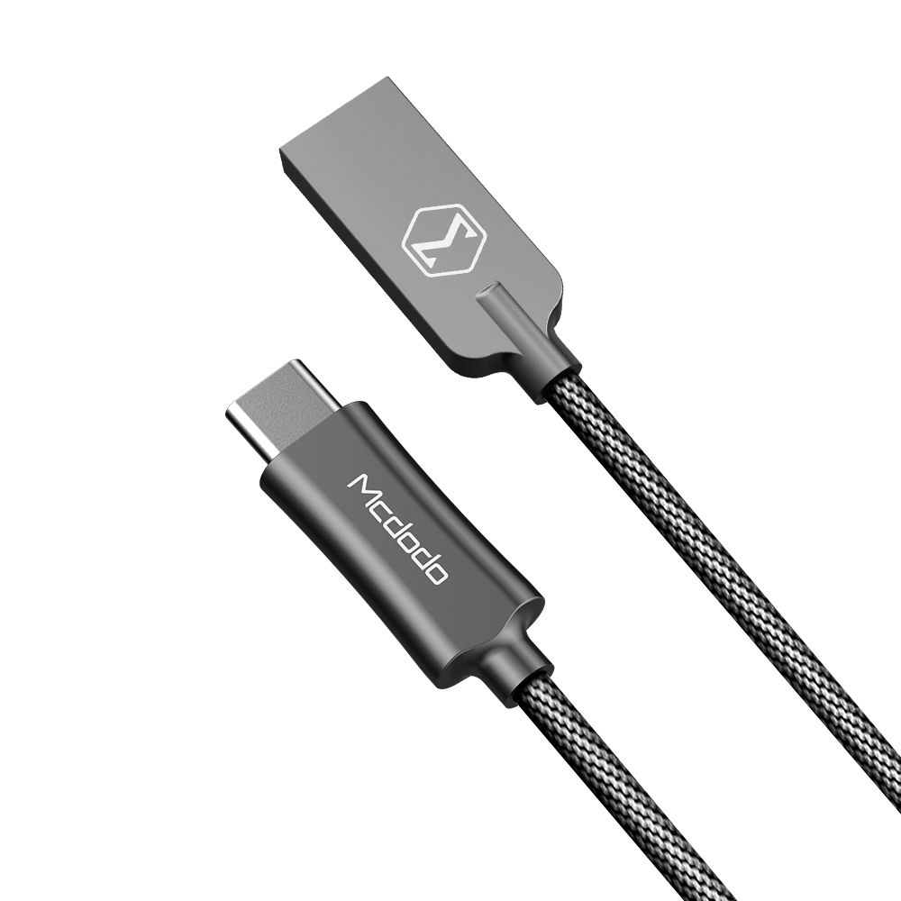 Mcdodo kabel Knight USB - USB-C 1,5 m czarny CA-4392 / 5