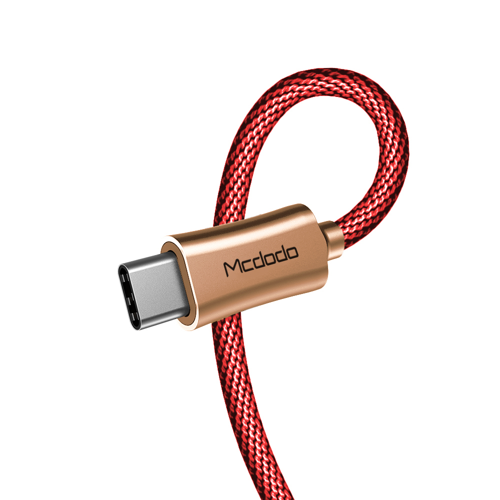 Mcdodo kabel Knight USB - USB-C 1,5 m czerwony CA-4395 / 3