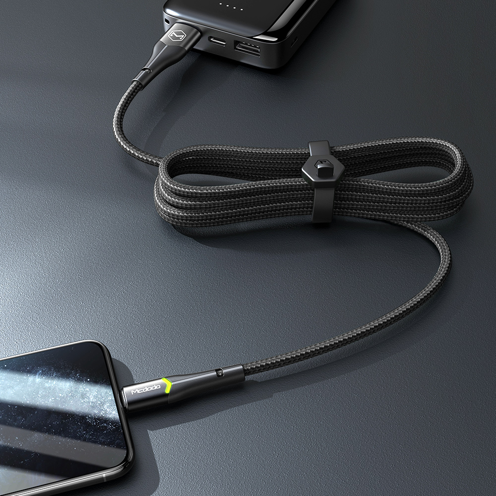 Mcdodo kabel Magnificence USB - Lightning 1,2 m czarny CA-7840 / 4