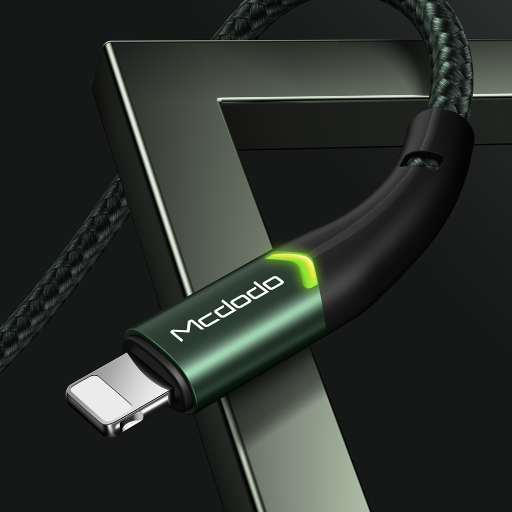 Mcdodo kabel Magnificence USB - Lightning 1,2 m zielony CA-7841 / 6