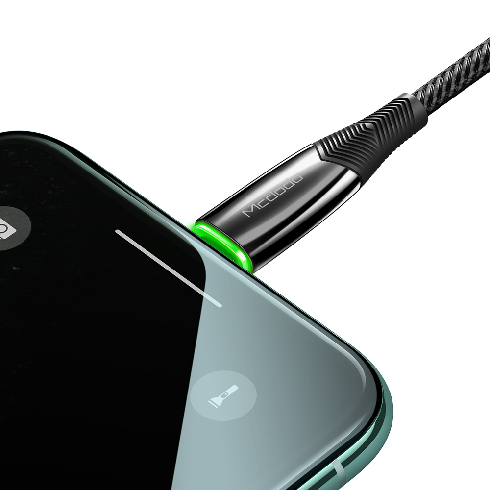 Mcdodo kabel Shark USB - Lightning 1,8 m czarny CA-8063 / 5