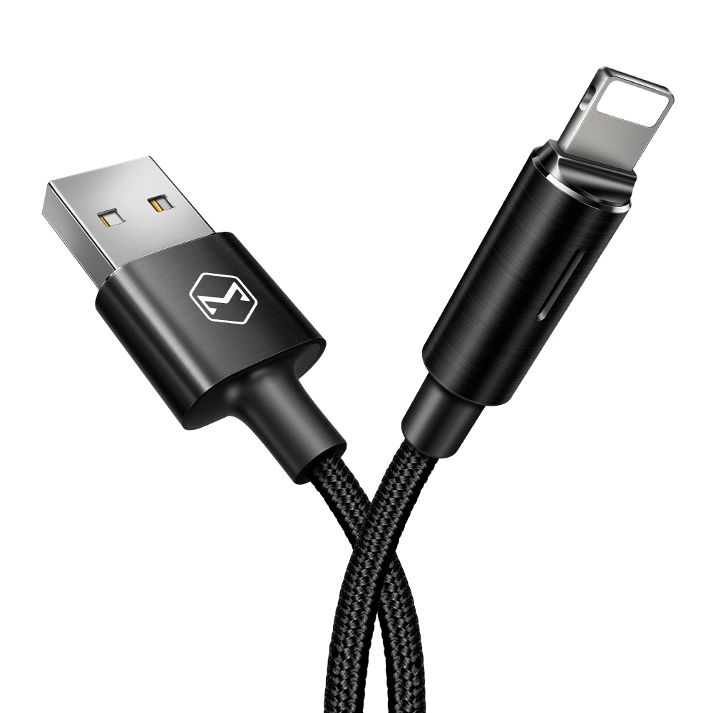 Mcdodo kabel USB King 8-pin czarny 1,8m z automatycznym wy��czaniem CA-4602 / 4