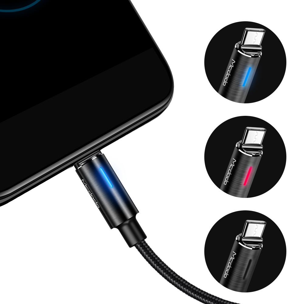 Mcdodo kabel USB King micro czarny 1,5m z automatycznym wy��czaniem CA-6161 / 4