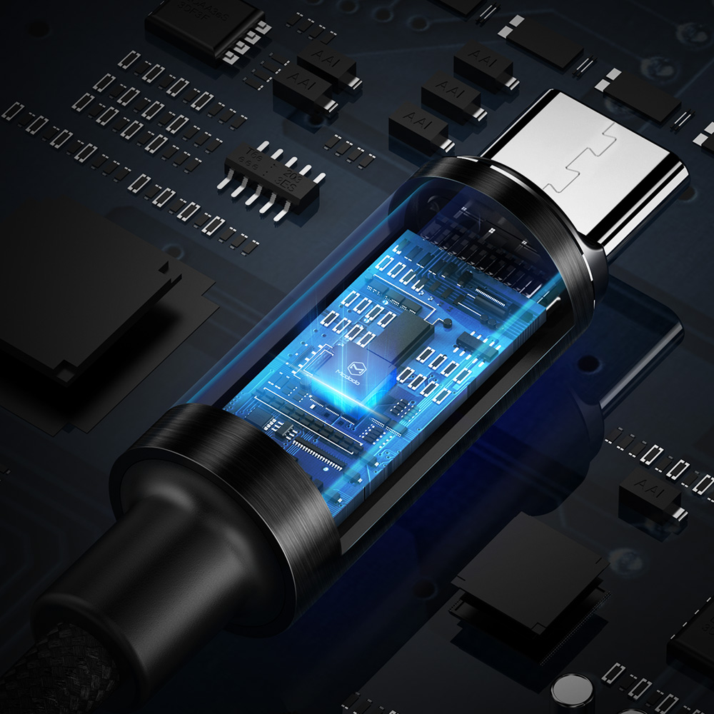 Mcdodo kabel USB King micro czarny 1,5m z automatycznym wy��czaniem CA-6161 / 6