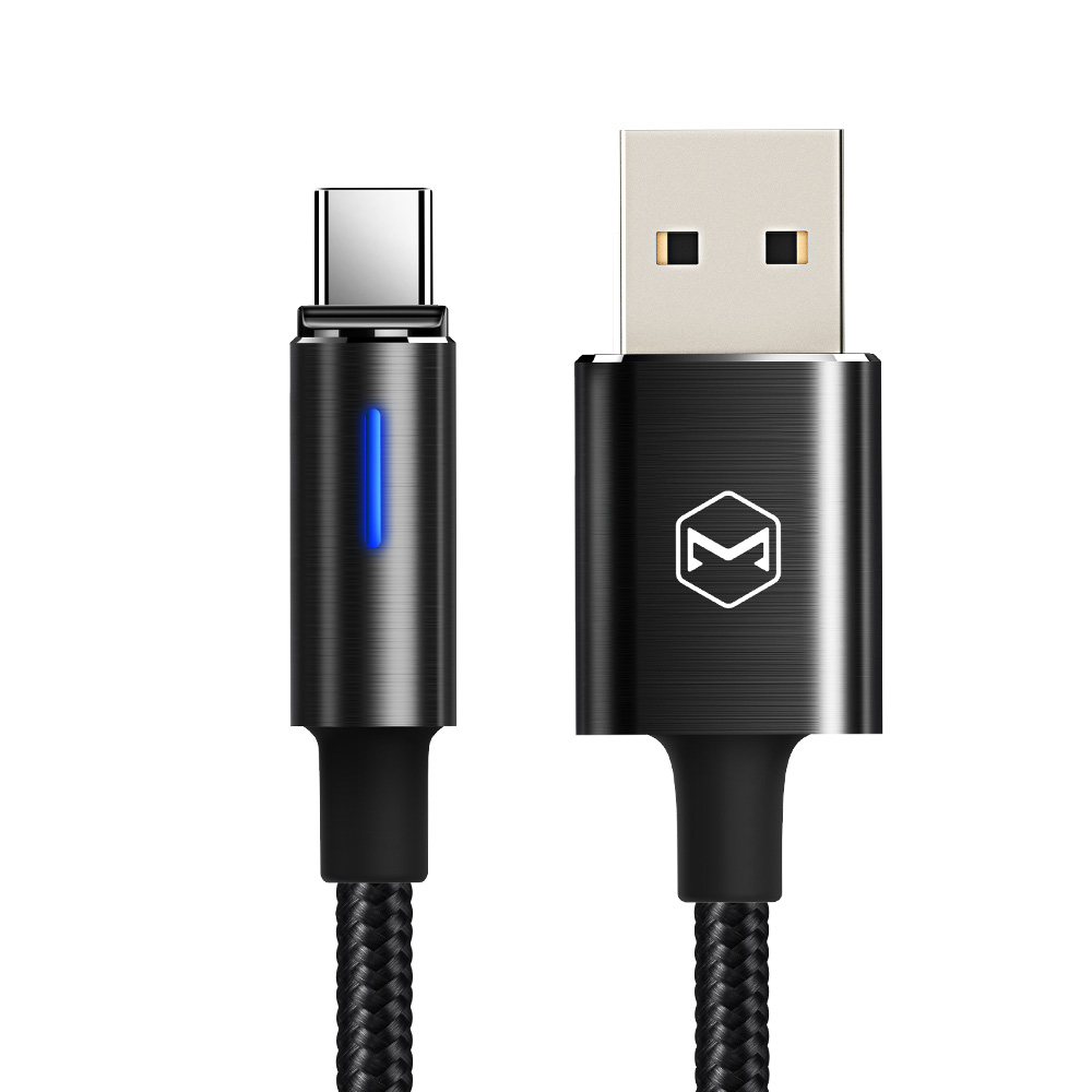 Mcdodo kabel USB King typ-C czarny 1,5m z automatycznym wy��czaniem CA-6171