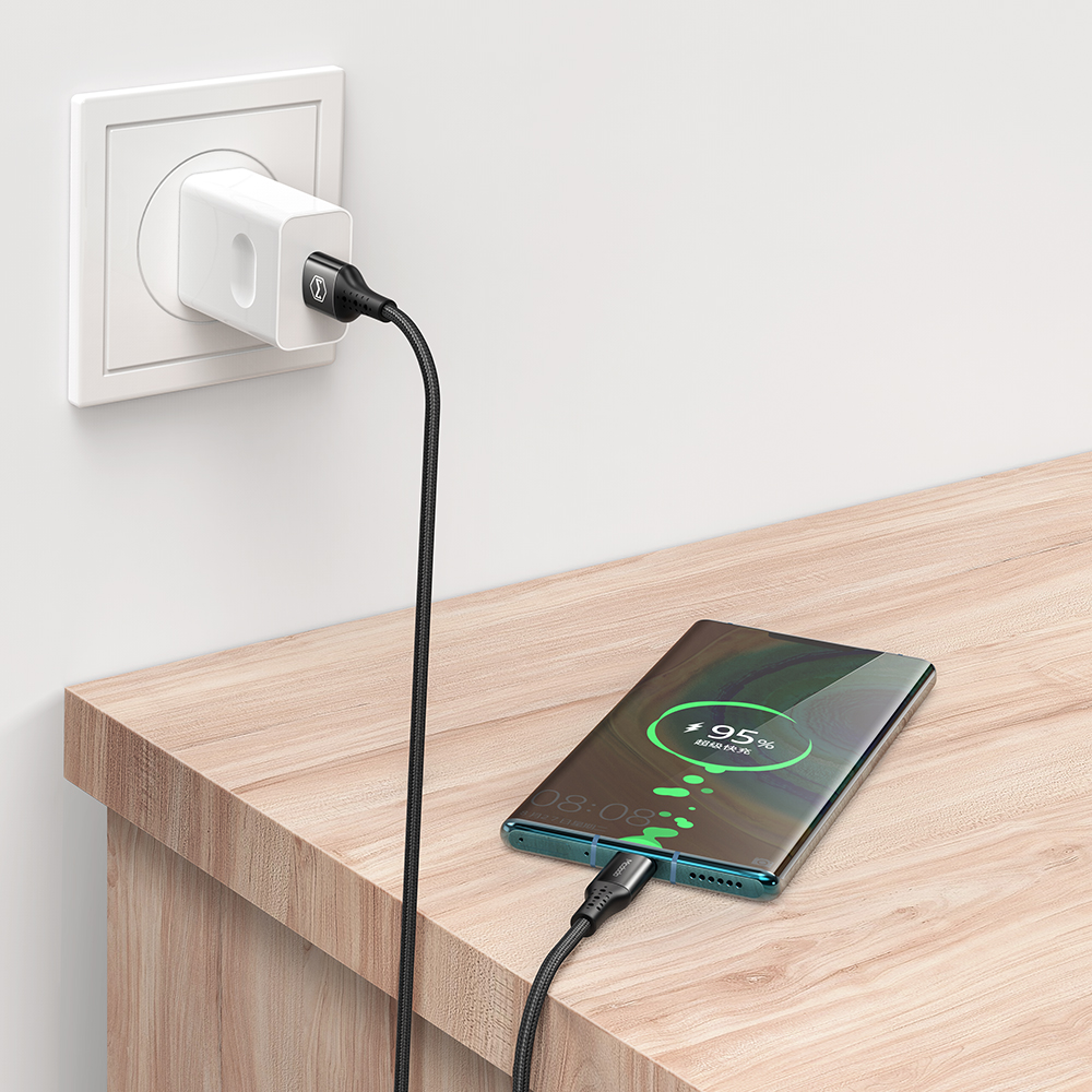 Mcdodo kabel USB Nest typ-C czarny 1,5m 5A CA-7430 / 10