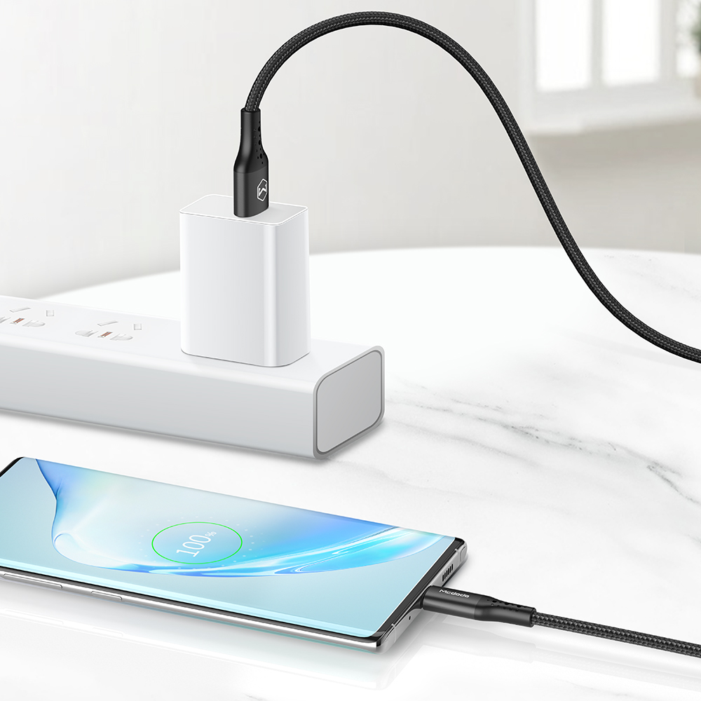 Mcdodo kabel USB Nest typ-C czarny 1,5m 5A CA-7430 / 9