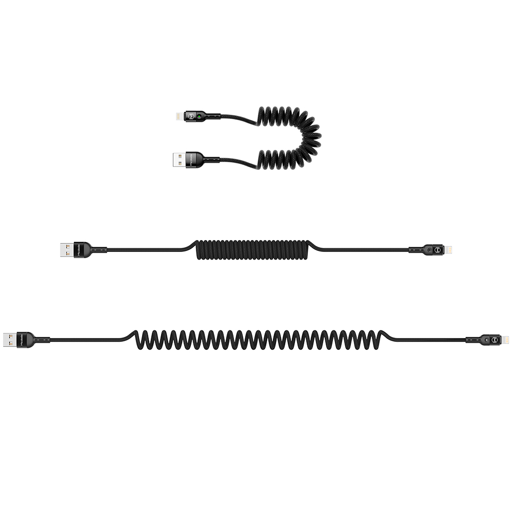 Mcdodo kabel USB Omega 8-pin czarny 1,8m 2A CA-6410 / 4