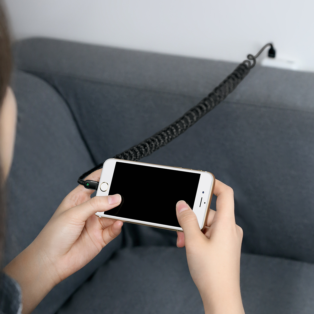 Mcdodo kabel USB Omega 8-pin czarny 1,8m 2A CA-6410 / 7