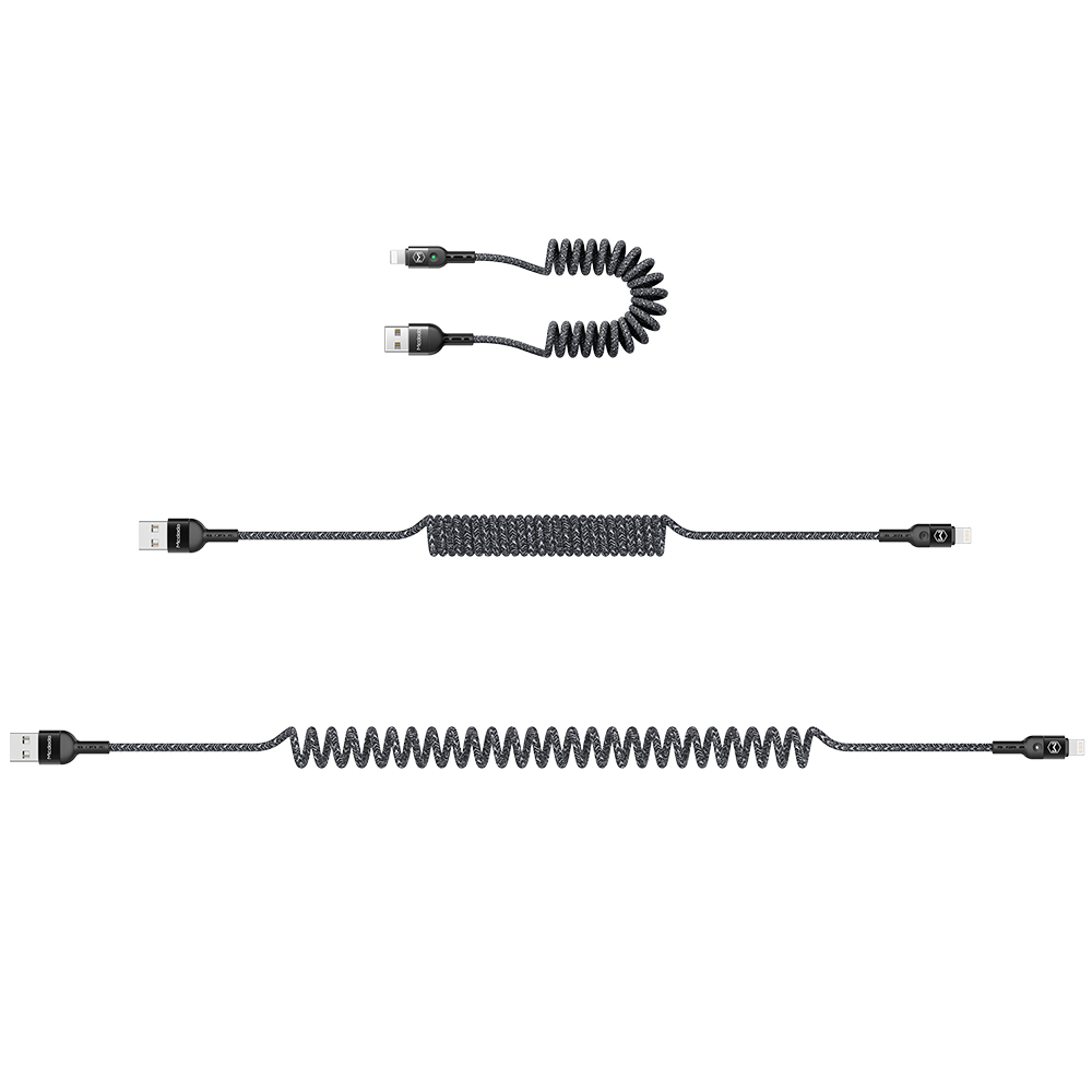 Mcdodo kabel USB Omega 8-pin szary 1,8m 2A CA-6411 / 4