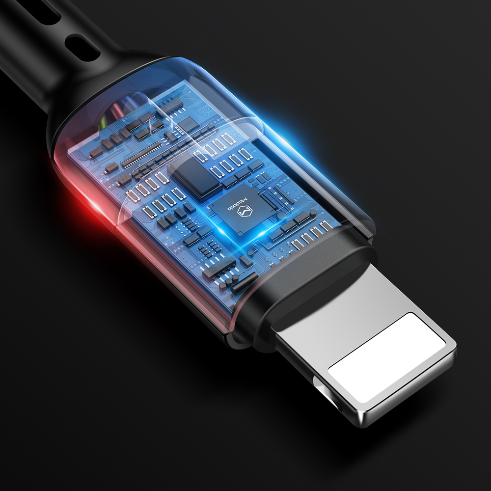 Mcdodo kabel USB Omega 8-pin szary 1,8m 2A CA-6411 / 5