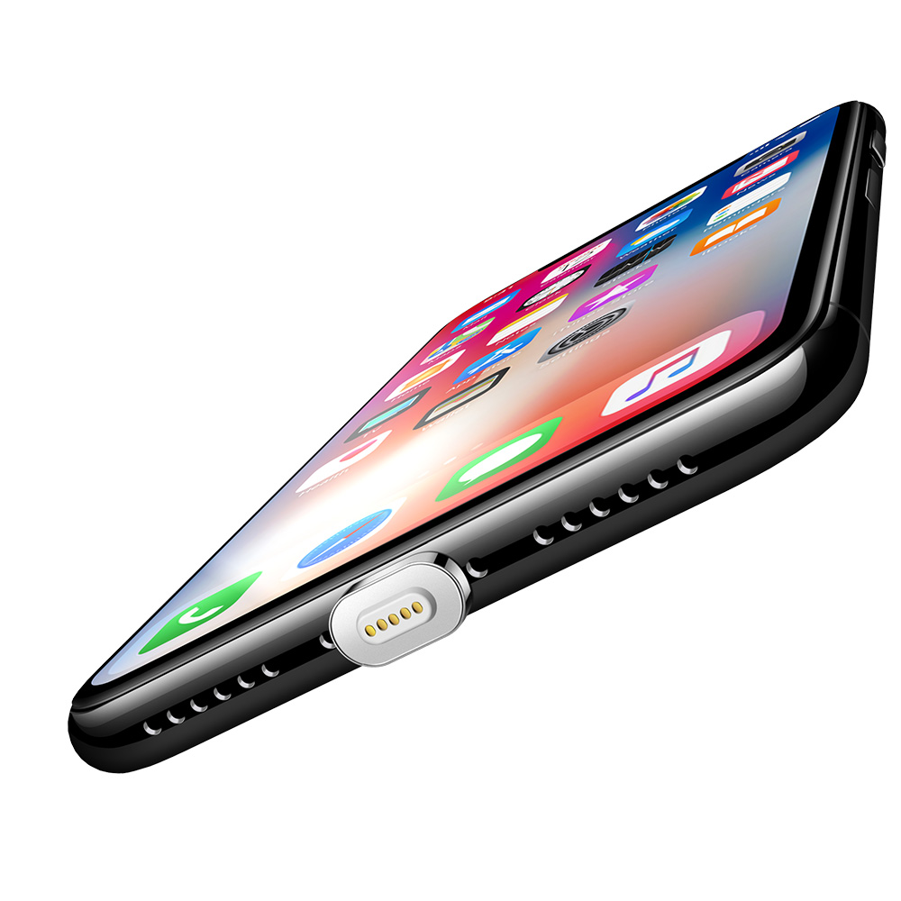 Mcdodo kabel USB Suspending 3w1 micro/8-pin/typ-C czarny 1,5m magnetyczny CA-5500 / 6