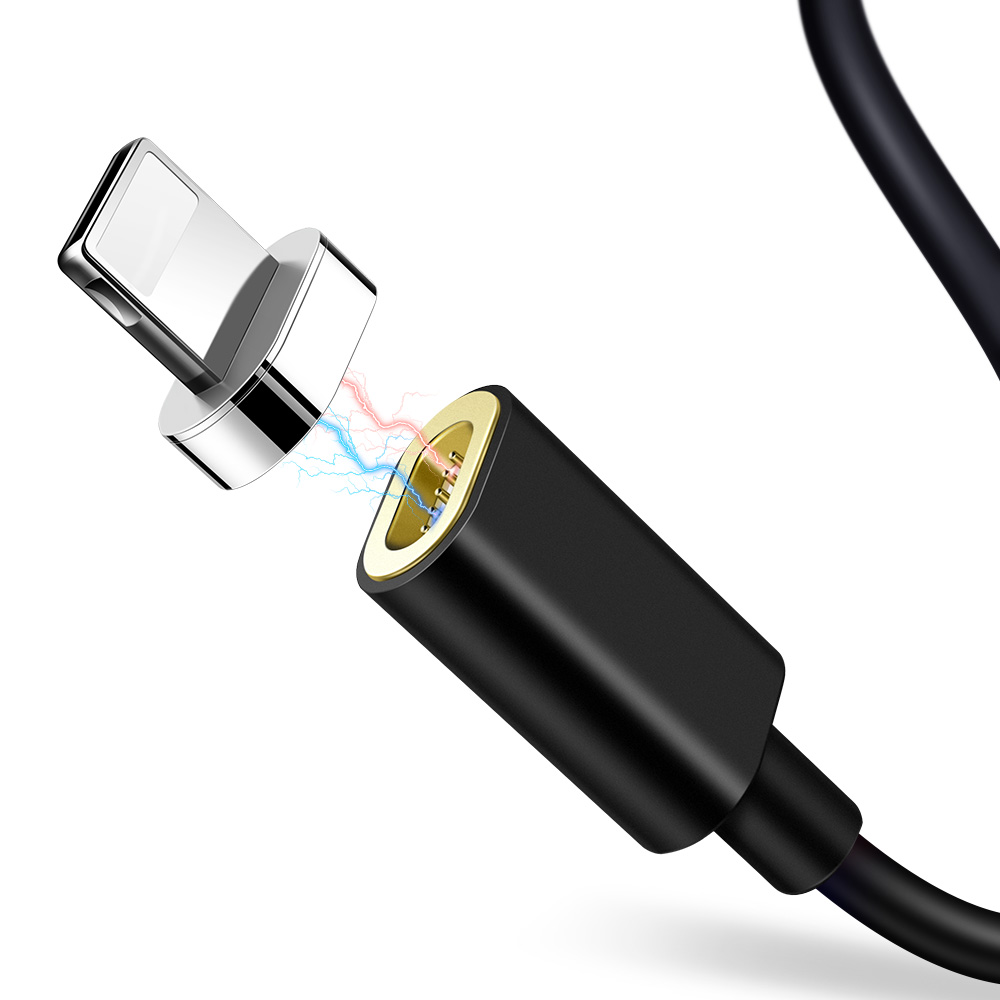 Mcdodo kabel USB Suspending 8-pin czarny 1,5m magnetyczny CA-5470 / 2