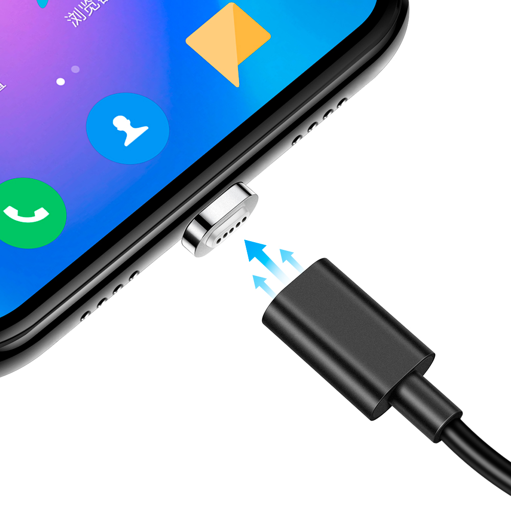 Mcdodo kabel USB Suspending typ-C czarny 1,5m magnetyczny CA-5490 / 5