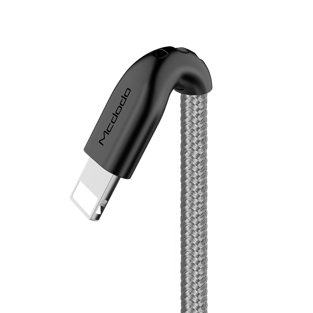 Mcdodo kabel USB Warrior 8-pin szary 1,2m CA-5151 / 3