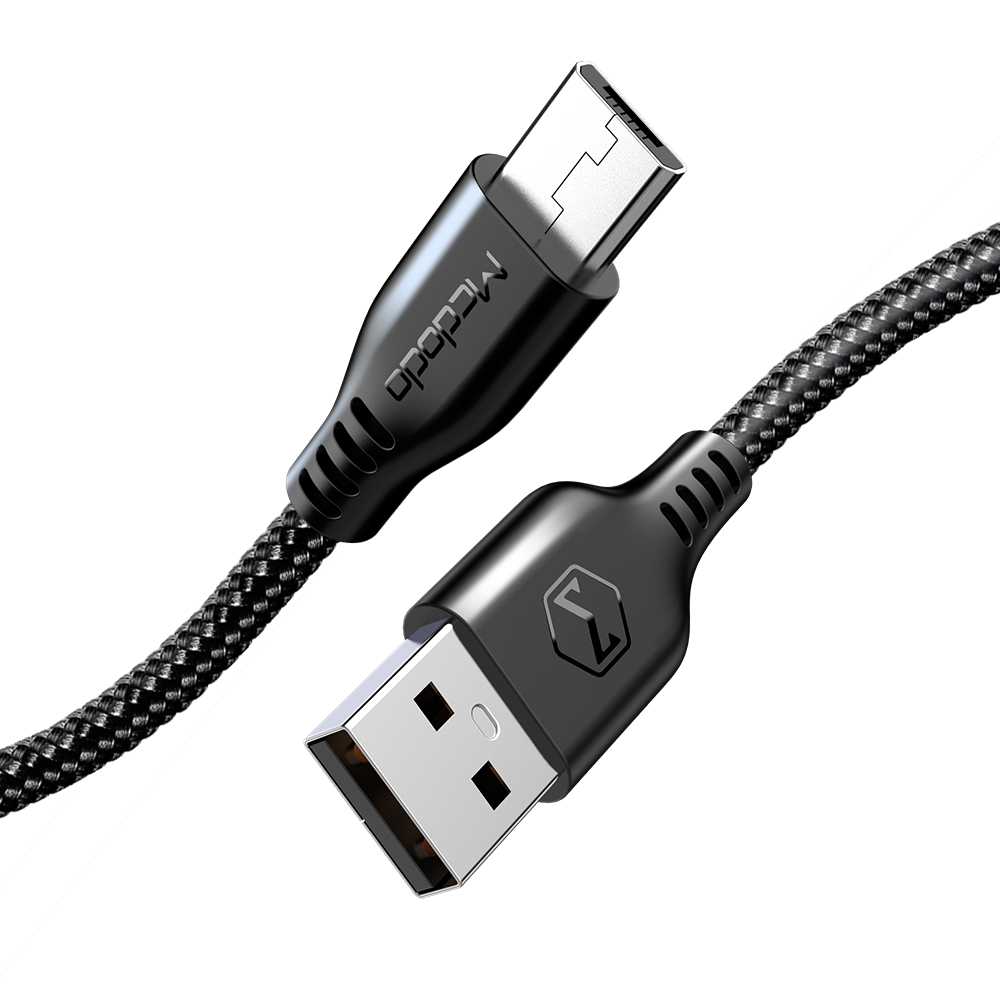 Mcdodo kabel USB Warrior micro czarny 1m CA-5160 / 3