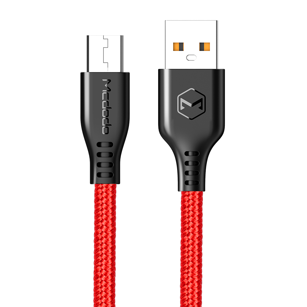 Mcdodo kabel USB Warrior micro czerwony 1m CA-5162