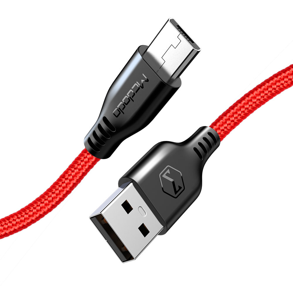 Mcdodo kabel USB Warrior micro czerwony 1m CA-5162 / 2