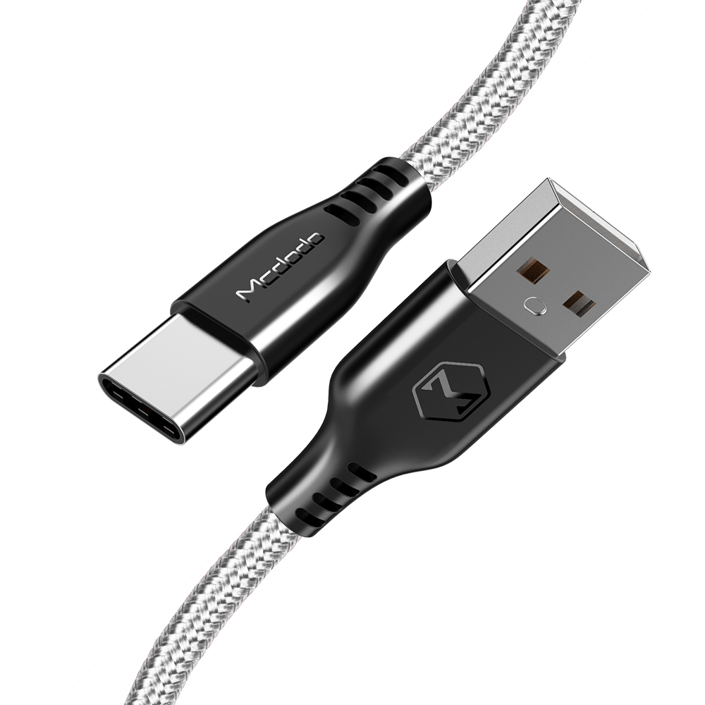 Mcdodo kabel USB Warrior typ-C szary 1m CA-5171 / 2