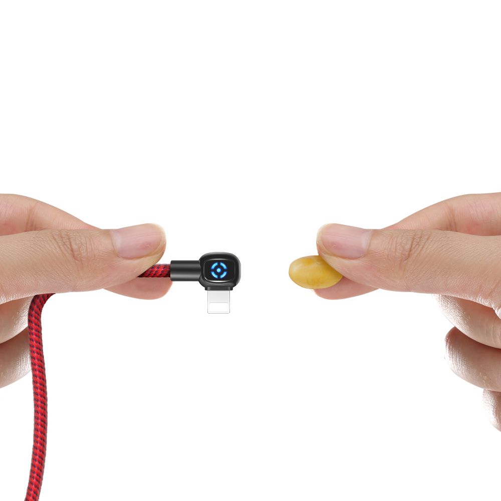 Mcdodo kabel Woodpecker USB - Lightning 1,8 m czerwony z automatycznym wy��czaniem CA-5793 / 2