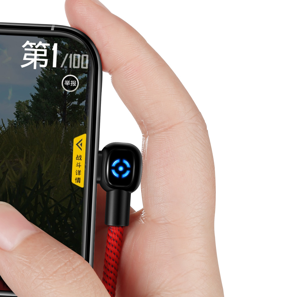 Mcdodo kabel Woodpecker USB - Lightning 1,8 m czerwony z automatycznym wy��czaniem CA-5793 / 7