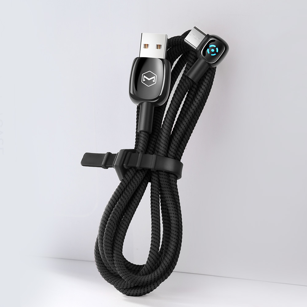 Mcdodo kabel Woodpecker USB - microUSB 1,0 m czarny z automatycznym wy��czaniem CA-5930 / 7