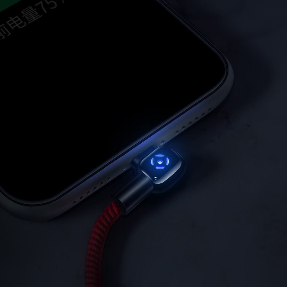 Mcdodo kabel Woodpecker USB - microUSB 1,5 m czerwony z automatycznym wy��czaniem CA-5933 / 4