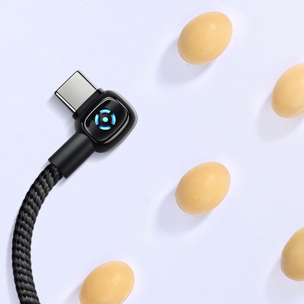 Mcdodo kabel Woodpecker USB - USB-C 1,0 m czarny z automatycznym wy��czaniem CA-5920 / 2