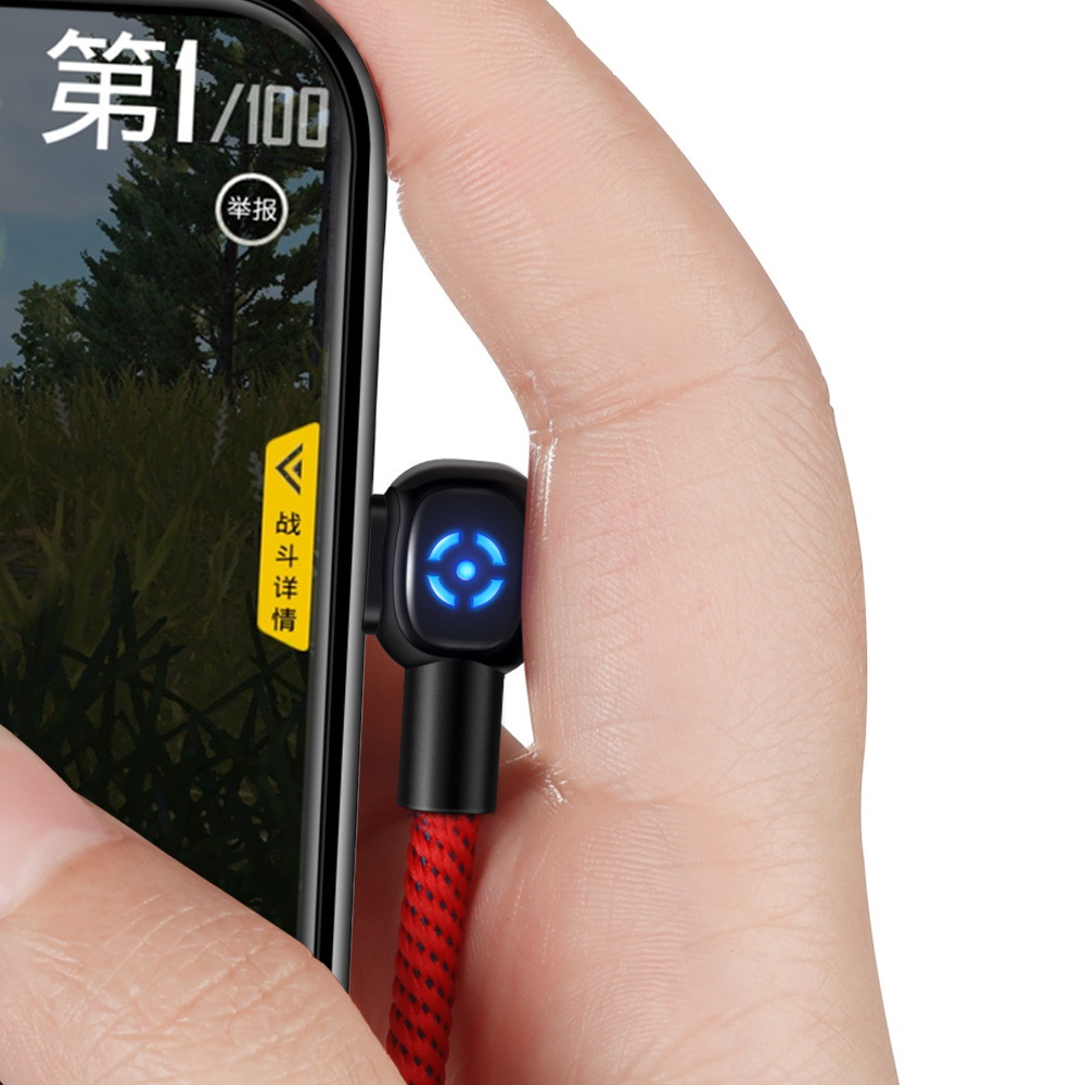 Mcdodo kabel Woodpecker USB - USB-C 1,5 m czerwony z automatycznym wy��czaniem CA-5923 / 8