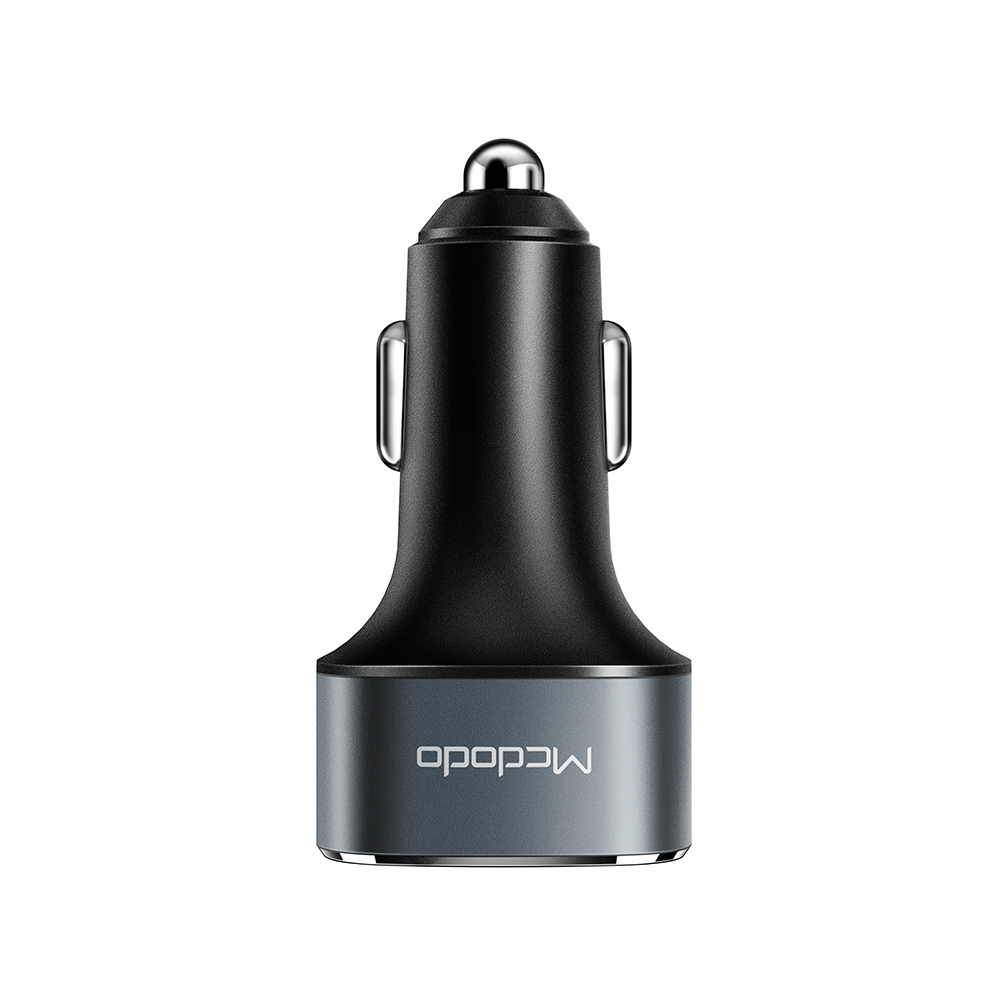 Mcdodo �adowarka samochodowa 3USB QC 3.0/ SCP szara 4,8A CC-6570