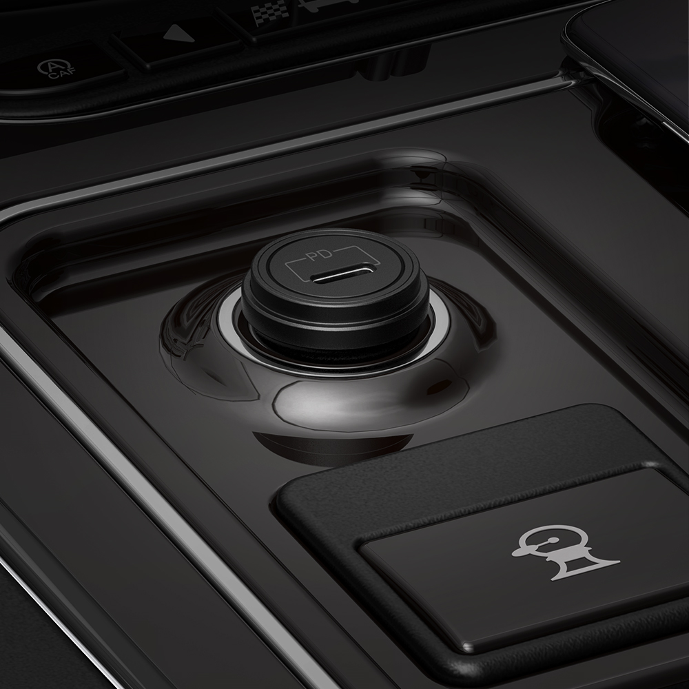 Mcdodo �adowarka samochodowa Bullet 1USB typ-C PD czarna 18W CC-7490 / 10