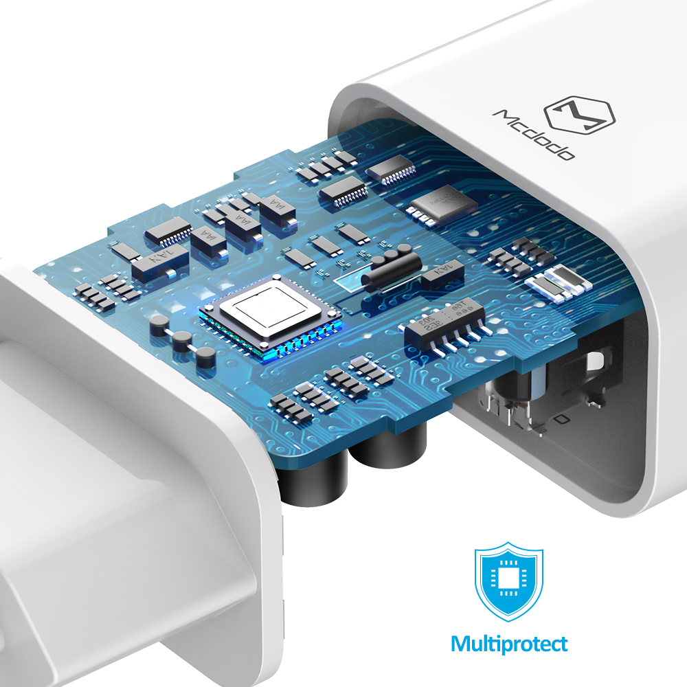 Mcdodo �adowarka sieciowa Dual 2,1A z kablem typ-C 1m CH-6721 / 5