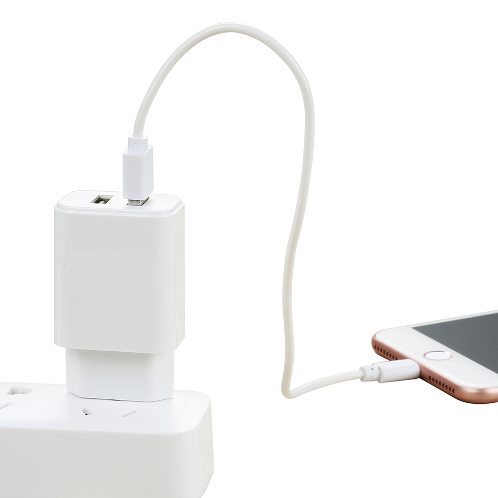 Mcdodo �adowarka sieciowa Suger 2USB bia�a 2,4A CH-6140 / 8