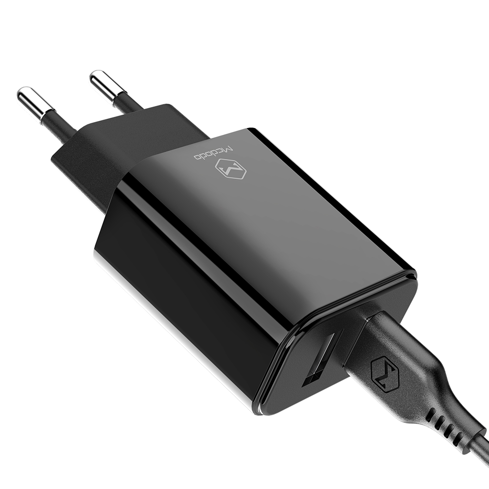 Mcdodo �adowarka sieciowa Suger 2USB czarna 2,4A CH-6141 / 4