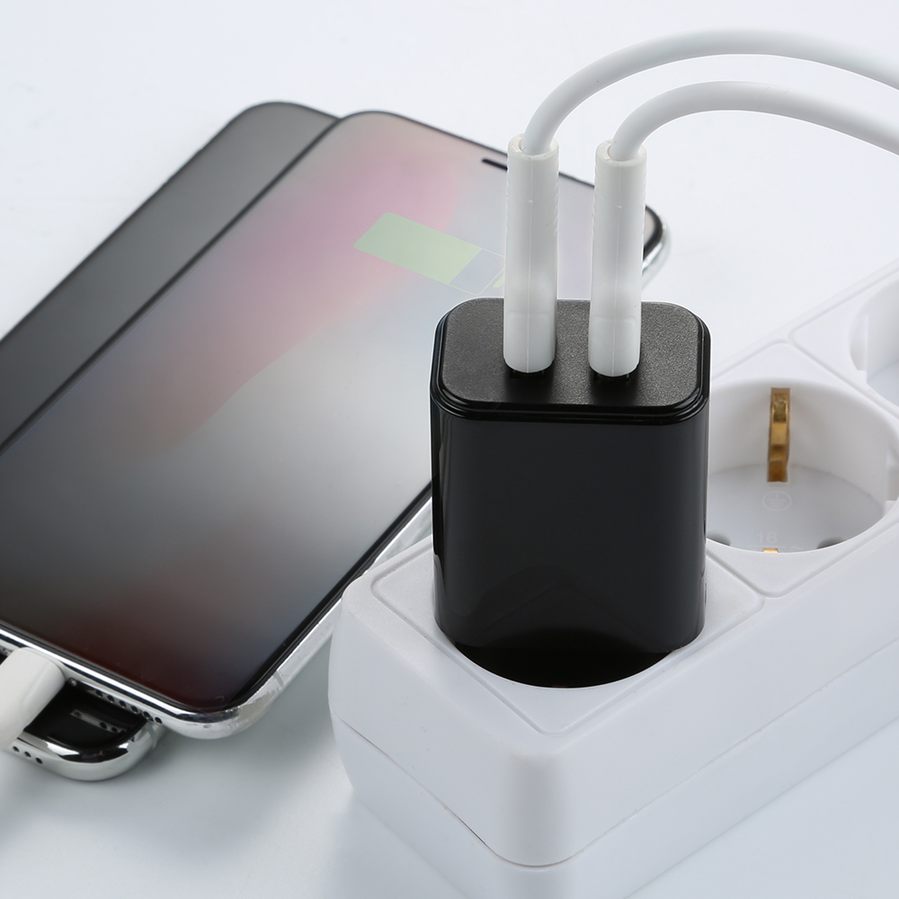 Mcdodo �adowarka sieciowa Suger 2USB czarna 2,4A CH-6141 / 7