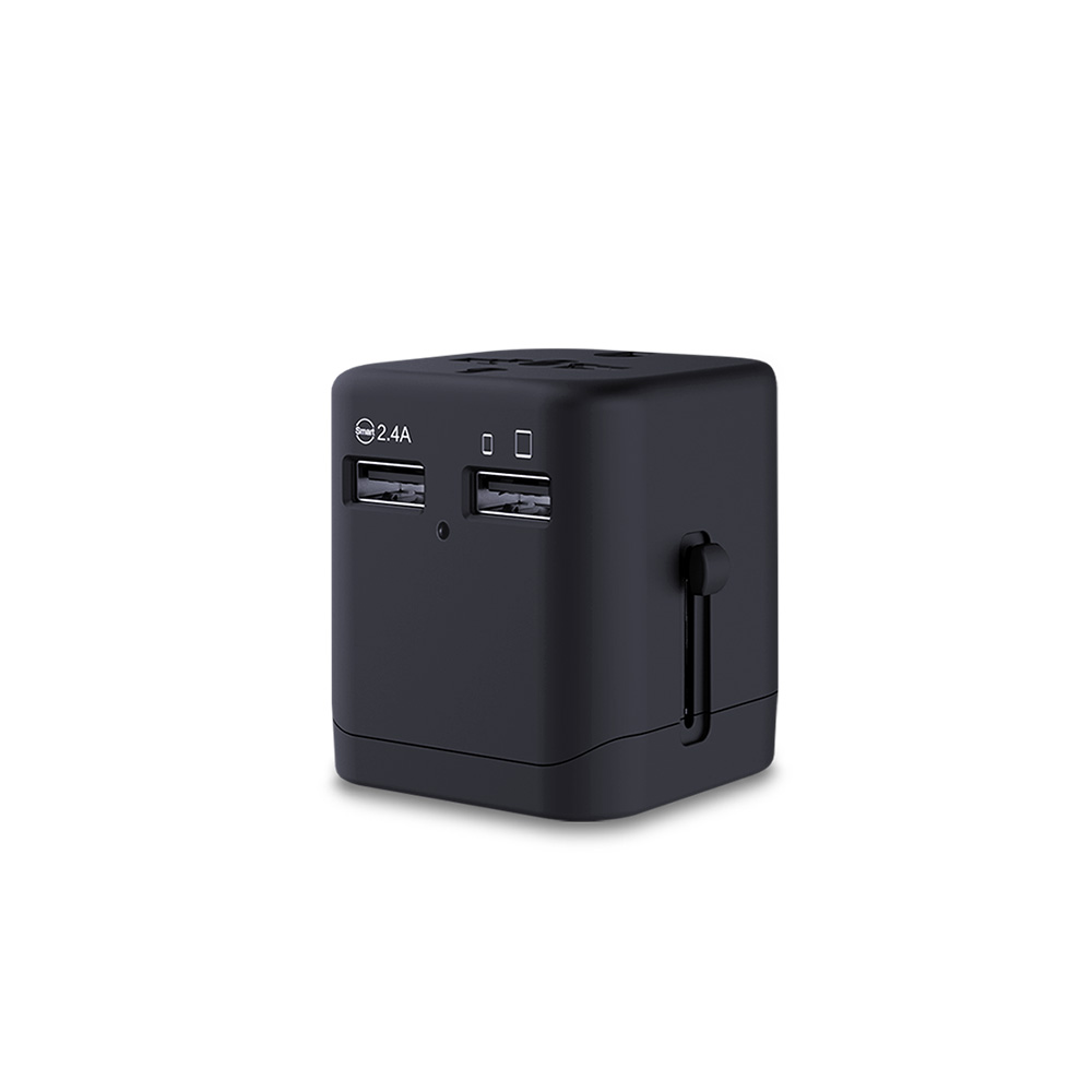 Mcdodo �adowarka sieciowa uniwersalna CP-4380 2USB 2,4A/ 2,4A czarna / 2