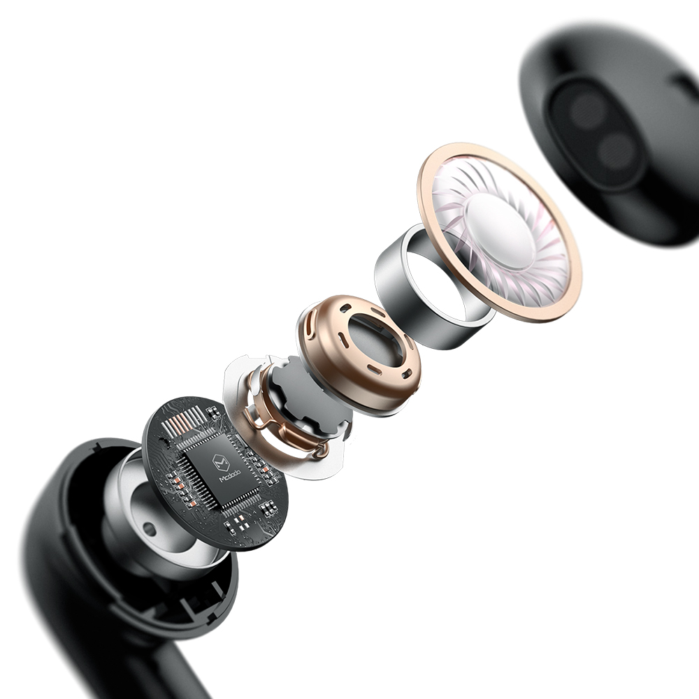 Mcdodo s�uchawki bluetooth Dynamic TWS czarne HP-7881 / 3